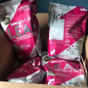 4 bags Lady boss lean protein shake